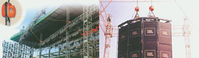 舞臺(tái)電動(dòng)葫蘆常規(guī)應(yīng)用 舞臺(tái)電動(dòng)葫蘆常規(guī)應(yīng)用